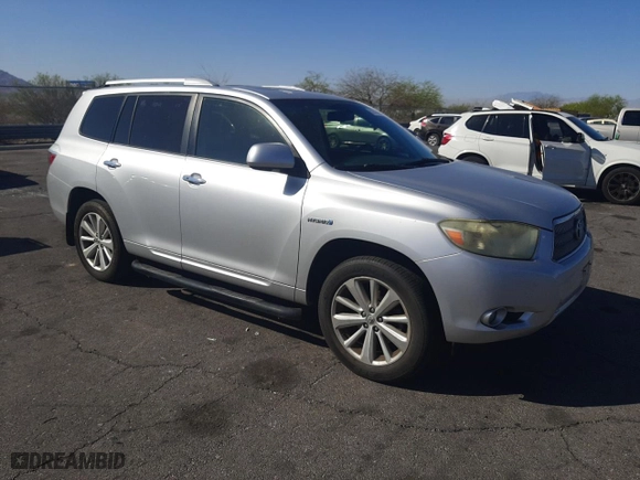 2010 Toyota Highlander Hybrid Limited w/3rd Row with VIN JTEJW3EH0A2044732, listed as a Copart auction lot 52618435 with 251,251 mi miles and Clean Title. Bid and sale history available at carsss.com. Image 4.
