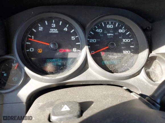 2013 Chevrolet Silverado 1500 Work Truck with VIN 1GCRKPEA7DZ371301, listed as a Copart auction lot 77674034 with 134,438 mi miles and Salvage Title. Bid and sale history available at carsss.com. Image 9.