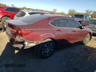2015 Acura TLX Tech with VIN 19UUB1F59FA026265, listed as a Copart auction lot 77086464 with 112,872 mi miles and Non Repairable. Bid and sale history available at carsss.com. Image 3.