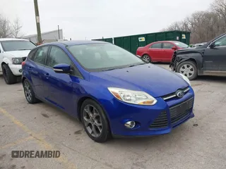 2014 Ford Focus SE with VIN 1FADP3K20EL213393, listed as a IAAI auction lot 41843091 with 125,279 mi miles. Bid and sale history available at carsss.com. Image 1.