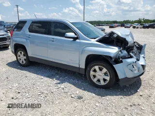 2015 GMC Terrain SLE with VIN 2GKALMEK5F6346515, listed as a Copart auction lot 61607645 with 93,171 mi miles and Salvage title. Bid and sale history available at DreamBid. Image 4.