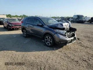 2017 Honda CR-V EX with VIN 7FARW1H52HE046880, listed as a Copart auction lot 52729505 with 0 mi miles and Salvage Title. Bid and sale history available at carsss.com. Image 10.