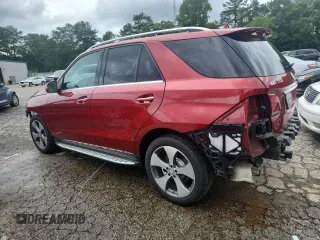 2016 Mercedes-Benz GLE 350 with VIN 4JGDA5JB7GA768568, listed as a Copart auction lot 59925825 with 93,826 mi miles and Salvage title. Bid and sale history available at DreamBid. Image 2.
