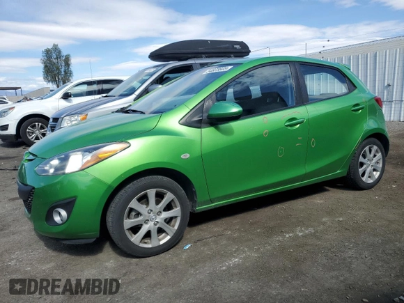 2011 Mazda 2 Touring z VIN JM1DE1HZ7B0125804, wystawiony jako Copart lot #54823605 z przebiegiem 84 606 mil mil oraz Szkoda całkowita • Salvage title. Historia ofert i sprzedaży dostępna na DreamBid. Obrazek 1.