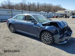 2017 Lincoln Continental Select with VIN 1LN6L9TK6H5620090, listed as a Copart auction lot 49357135 with 116,647 mi miles and Salvage Title. Bid and sale history available at DreamBid. Image 4.