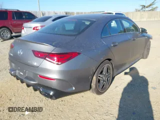2022 Mercedes-Benz CLA 35 AMG with VIN W1K5J5BBXNN299043, listed as a IAAI auction lot 41679983 with 49,597 mi miles and . Bid and sale history available at DreamBid. Image 4.