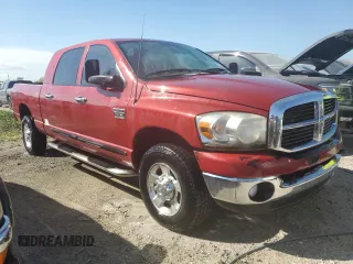 2007 Dodge Ram 2500 SLT with VIN 3D7KR29C07G714312, listed as a Copart auction lot 75100974 with 0 mi miles and Non Repairable. Bid and sale history available at carsss.com. Image 4.