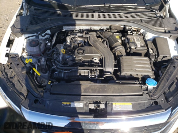 2023 Volkswagen Jetta S with VIN 3VW4M7BU4PM011134, listed as a Copart auction lot 76444894 with 25,888 mi miles and Salvage title. Bid and sale history available at DreamBid. Image 11.