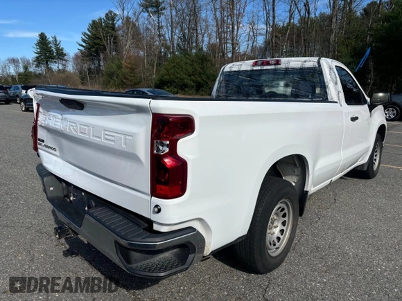 2021 Chevrolet Silverado 1500 Work Truck with VIN 3GCNWAEH2MG313335, listed as a Copart auction lot 53399225 with 79,744 mi miles and Clean Title. Bid and sale history available at carsss.com. Image 4.