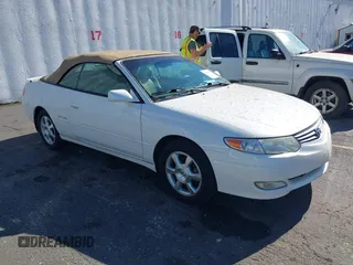 2002 Toyota Solara SE with VIN 2T1FF28P82C595288, listed as a IAAI auction lot 42633067 with 124,834 mi miles and . Bid and sale history available at DreamBid. Image 1.