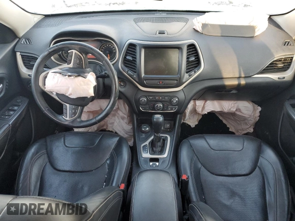 2016 Jeep Cherokee Limited with VIN 1C4PJMDS0GW149773, listed as a Copart auction lot 43604975 with 218,685 mi miles and Salvage title. Bid and sale history available at DreamBid. Image 8.