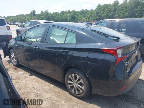 2020 Toyota Prius LE with VIN JTDL9RFU2L3019122, listed as a IAAI auction lot 42474961 with 52,248 mi miles and . Bid and sale history available at DreamBid. Image 15.