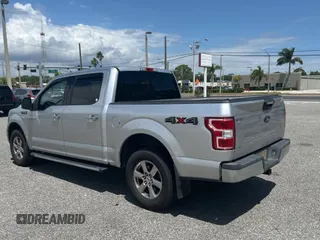 2018 Ford F-150 XL with VIN 1FTEW1E54JFE20941, listed as a Copart auction lot 55782305 with 201,769 mi miles and Clean Title. Bid and sale history available at carsss.com. Image 3.