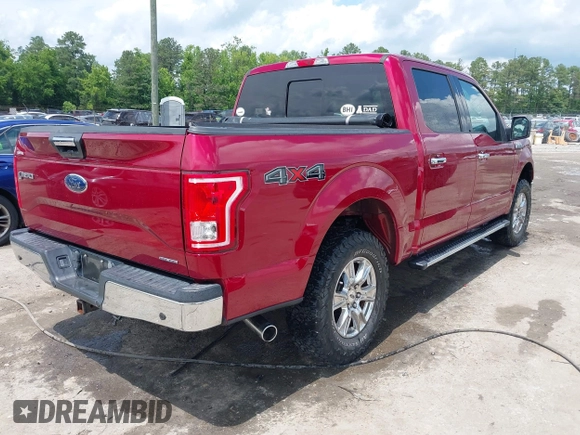 2015 Ford F-150 XLT with VIN 1FTEW1EF1FFC84266, listed as a IAAI auction lot 42376760 with 114,481 mi miles and . Bid and sale history available at DreamBid. Image 4.