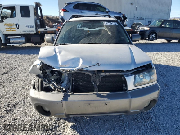 2003 Subaru Forester XS with VIN JF1SG65603G741030, listed as a Copart auction lot 46109315 with 154,469 mi miles and Salvage title. Bid and sale history available at DreamBid. Image 5.