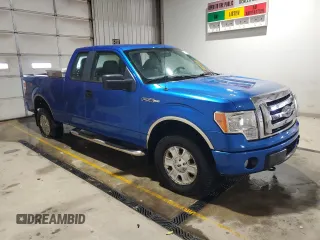 2010 Ford F-150 XL with VIN 1FTEX1EW8AFB96532, listed as a Copart auction lot 53133575 with 203,518 mi miles and Salvage Title. Bid and sale history available at carsss.com. Image 4.