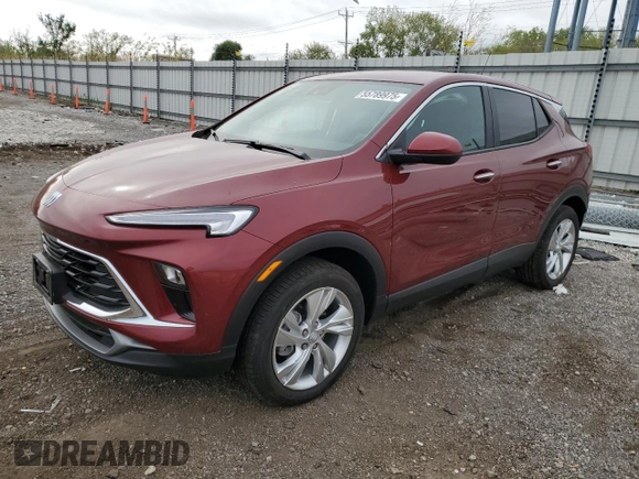 2024 Buick Encore GX Preferred с VIN KL4AMCSL6RB004308, выставлен на аукционе Copart как лот 55789975 с пробегом 6 361 миль миль и Списание • Salvage title. История ставок и продаж доступна на DreamBid. Изображение 1.