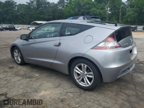 2011 Honda CR-Z EX z VIN JHMZF1D61BS001688, wystawiony jako Copart lot #57278815 z przebiegiem 177 643 mil mil oraz Szkoda całkowita • Salvage title. Historia ofert i sprzedaży dostępna na DreamBid. Obrazek 2.