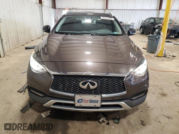 2017 Infiniti QX30 Luxury with VIN SJKCH5CR2HA030567, listed as a Copart auction lot 58141504 with 46,106 mi miles and Salvage Title. Bid and sale history available at carsss.com. Image 5.