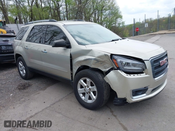 2015 GMC Acadia SLE с VIN 1GKKVPKD8FJ274234, выставлен на аукционе IAAI как лот 42165815 с пробегом 102 936 миль миль и . История ставок и продаж доступна на DreamBid. Изображение 1.