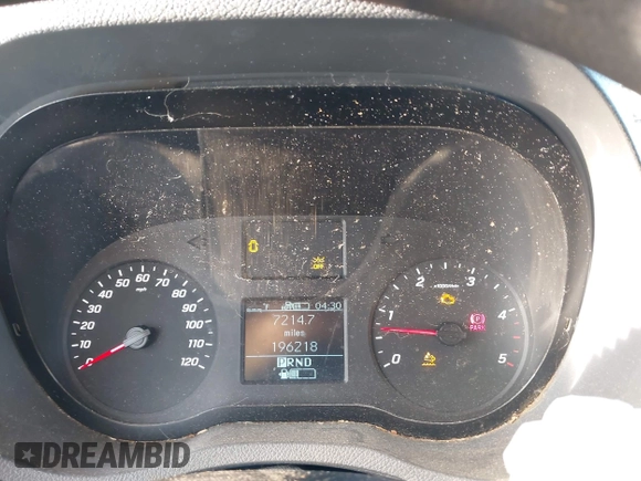 2020 Mercedes-Benz Sprinter Cargo with VIN W1W4ECHY6LT036958, listed as a IAAI auction lot 41502902 with 196,218 mi miles. Bid and sale history available at carsss.com. Image 7.