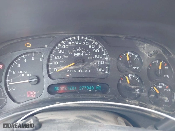 2006 Chevrolet Silverado 1500 LT1 with VIN 2GCEC13T461132037, listed as a IAAI auction lot 41667470 with 277,948 mi miles. Bid and sale history available at carsss.com. Image 7.