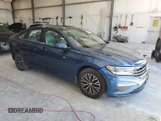 2019 Volkswagen Jetta S z VIN 3VWC57BU4KM209973, wystawiony jako Copart lot #62281525 z przebiegiem 46 927 mil mil oraz Czysty tytuł • Clean title. Historia ofert i sprzedaży dostępna na DreamBid. Obrazek 4.