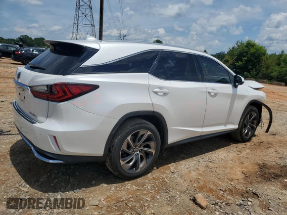 2018 Lexus RX 350L Premium with VIN JTJDZKCA8J2013167, listed as a Copart auction lot 61428445 with 93,530 mi miles and Salvage title. Bid and sale history available at DreamBid. Image 3.