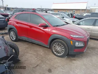 2020 Hyundai Kona SEL Plus with VIN KM8K62AA7LU542957, listed as a IAAI auction lot 41534751 with 103,198 mi miles. Bid and sale history available at carsss.com. Image 1.
