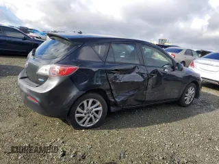 2013 Mazda 3 i Touring with VIN JM1BL1L85D1707327, listed as a Copart auction lot 84554514 with 134,704 mi miles and Salvage title. Bid and sale history available at DreamBid. Image 3.