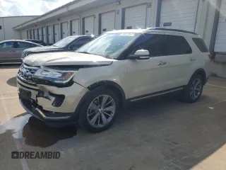 2018 Ford Explorer Limited z VIN 1FM5K7F89JGB64129, wystawiony jako Copart lot #59345565 z przebiegiem 97 458 mil mil oraz Szkoda całkowita • Salvage title. Historia ofert i sprzedaży dostępna na DreamBid. Obrazek 1.