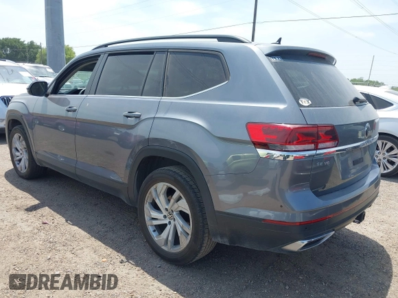 2022 Volkswagen Atlas SE with VIN 1V2WR2CA1NC514072, listed as a IAAI auction lot 42071153 with 53,879 mi miles and . Bid and sale history available at DreamBid. Image 3.