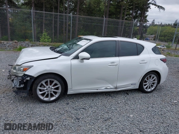 2012 Lexus CT 200h with VIN JTHKD5BHXC2058167, listed as a IAAI auction lot 42222231 with 128,634 mi miles and . Bid and sale history available at DreamBid. Image 15.