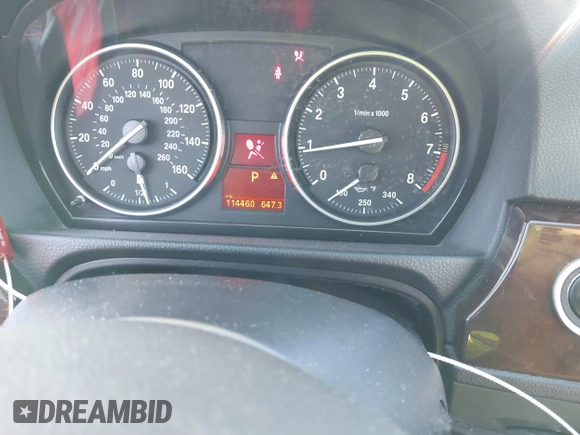 2011 BMW 3 Series 335i xDrive with VIN WBAPL5C58BA920804, listed as a IAAI auction lot 41288131 with 114,460 mi miles and . Bid and sale history available at DreamBid. Image 7.