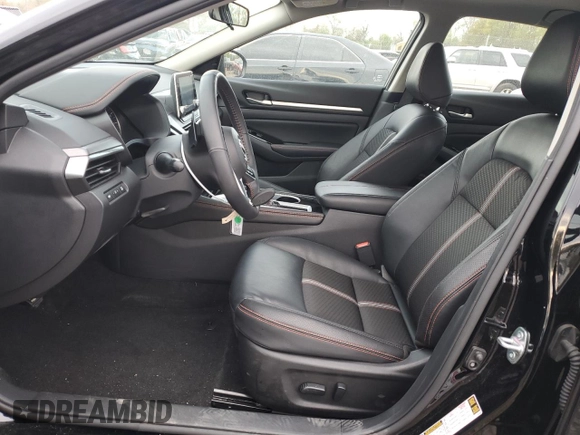 2025 Nissan Altima SR with VIN 1N4BL4CV9SN310075, listed as a Copart auction lot 54229015 with 11,085 mi miles and Salvage Title. Bid and sale history available at DreamBid. Image 7.