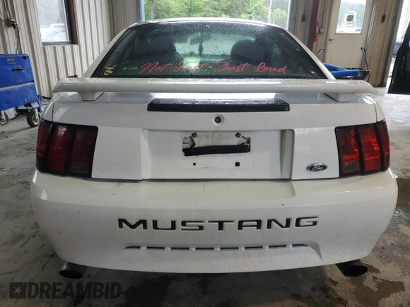 2003 Ford Mustang Standard with VIN 1FAFP40413F451980, listed as a Copart auction lot 58894735 with 188,559 mi miles and Salvage title. Bid and sale history available at DreamBid. Image 6.