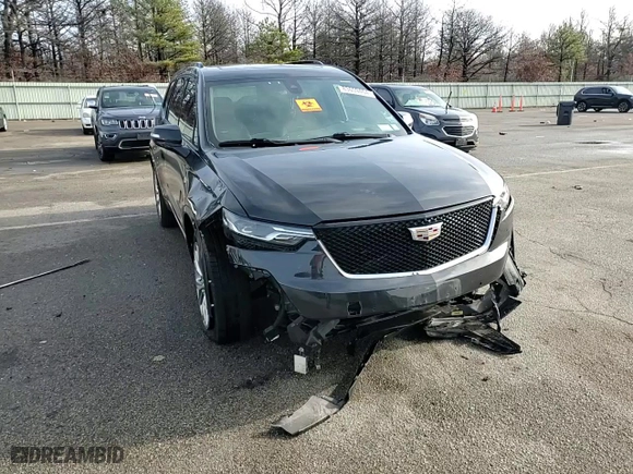 2020 Cadillac XT6 AWD Sport with VIN 1GYKPGRS9LZ116731, listed as a Copart auction lot 83659464 with 41,847 mi miles and Salvage Title. Bid and sale history available at carsss.com. Image 12.