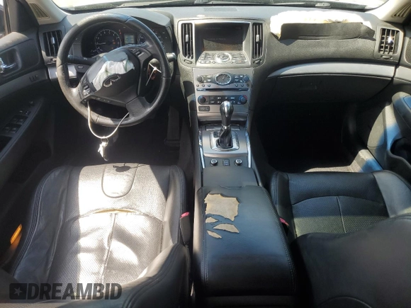 2010 Infiniti G37 x with VIN JN1CV6AR4AM252927, listed as a Copart auction lot 54189875 with 214,373 mi miles and Salvage Title. Bid and sale history available at carsss.com. Image 8.