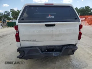2023 Chevrolet Silverado 1500 Work Truck with VIN 3GCNAAEK1PG354604, listed as a Copart auction lot 55386455 with 100,453 mi miles and Clean Title. Bid and sale history available at DreamBid. Image 6.