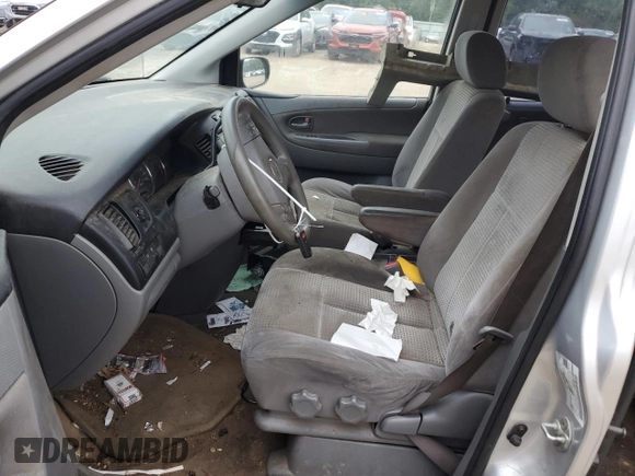 2005 Mazda MPV LX with VIN JM3LW28J450546738, listed as a Copart auction lot 57106865 with 152,316 mi miles and Clean title. Bid and sale history available at DreamBid. Image 7.