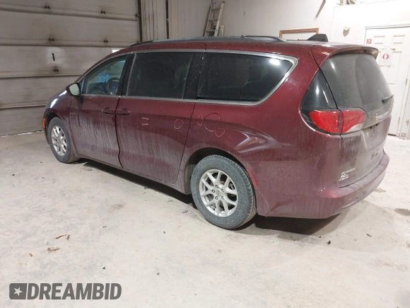 2021 Chrysler Voyager LXi with VIN 2C4RC1DG4MR528020, listed as a IAAI auction lot 41495159 with 72,896 mi miles and . Bid and sale history available at DreamBid. Image 3.