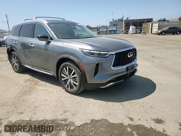 2022 Infiniti QX60 Sensory with VIN 5N1DL1GS9NC330355, listed as a Copart auction lot 61104205 with 31,248 mi miles and Salvage title. Bid and sale history available at DreamBid. Image 14.