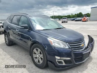 2015 Chevrolet Traverse LT with VIN 1GNKVHKDXFJ131763, listed as a Copart auction lot 61335355 with 103,291 mi miles and Salvage title. Bid and sale history available at DreamBid. Image 4.