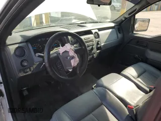 2013 Ford F-150 XL with VIN 1FTNF1CF9DKG47176, listed as a Copart auction lot 48977555 with 140,258 mi miles and Salvage Title. Bid and sale history available at carsss.com. Image 8.
