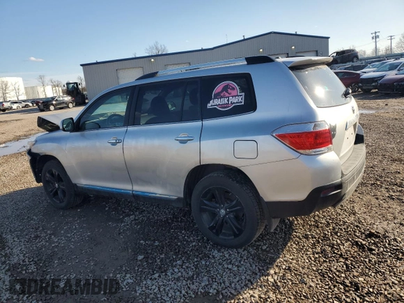 2012 Toyota Highlander Limited with VIN 5TDDK3EH3CS127807, listed as a Copart auction lot 50633975 with 173,072 mi miles and Salvage Title. Bid and sale history available at carsss.com. Image 2.