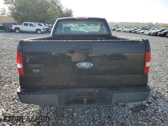 2007 Ford F-150 XL with VIN 1FTRF12207NA82271, listed as a Copart auction lot 73581964 with 143,932 mi miles and Salvage Title. Bid and sale history available at carsss.com. Image 6.
