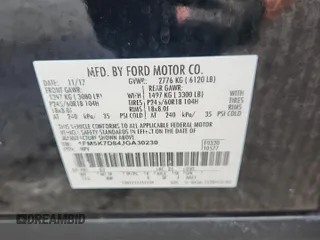 2018 Ford Explorer XLT z VIN 1FM5K7D84JGA30230, wystawiony jako Copart lot #64386095 z przebiegiem 114 596 mil mil oraz Czysty tytuł • Clean title. Historia ofert i sprzedaży dostępna na DreamBid. Obrazek 13.