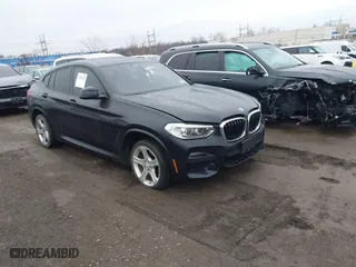 2021 BMW X4 xDrive30i with VIN 5UX2V1C05M9G24424, listed as a IAAI auction lot 41401742 with 51,273 mi miles. Bid and sale history available at carsss.com. Image 1.