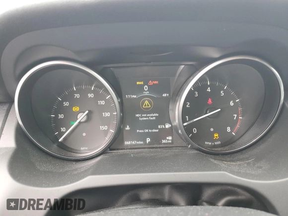 2019 Land Rover Range Rover Evoque SE with VIN SALVP2RX5KH332106, listed as a Copart auction lot 43543275 with 68,147 mi miles and Salvage Title. Bid and sale history available at carsss.com. Image 9.