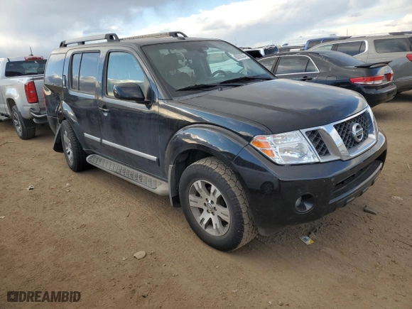 2012 Nissan Pathfinder S with VIN 5N1AR1NB0CC628049, listed as a Copart auction lot 80628384 with 175,448 mi miles and Salvage Title. Bid and sale history available at carsss.com. Image 4.